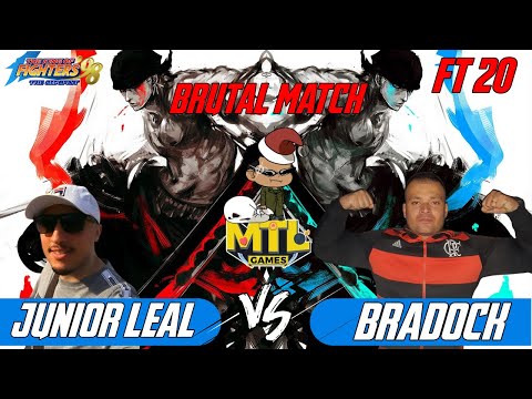 MTL - BRUTAL MATCH KOF 98 - JUNIOR LEAL VS BRADOCK   - FT 20
