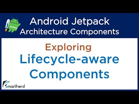 Android Jetpack Tutorials Lifecycle aware Components Android Architecture 2 1