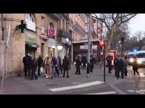Un couple frappé par des CRS à Toulouse