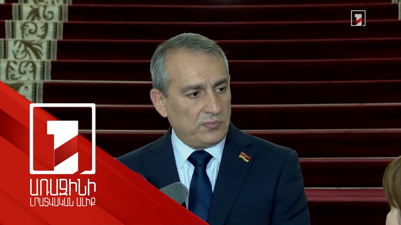 Արմեն Խաչատրյանի ճեպազրույցը