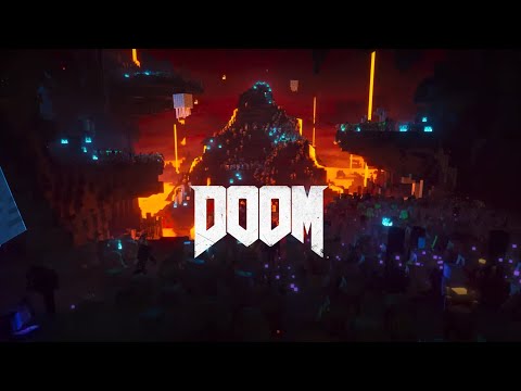 Minecraft Nether Trailer with DOOM Theme - EPIC