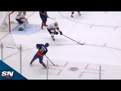 Jimmy Snuggerud’s Goal With 8.4 Seconds Left Lifts Blues Over Panthers