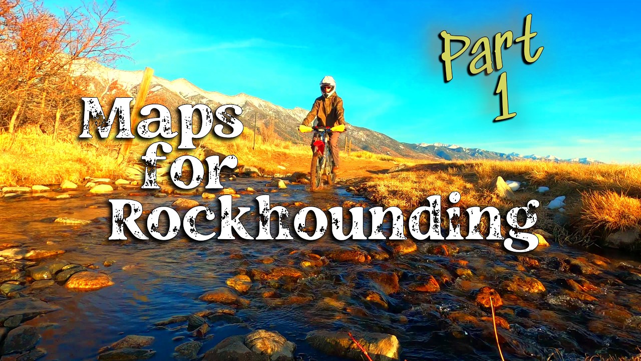 Maps for Rockhounding Part 1 : How-To Find Public Lands & Laws