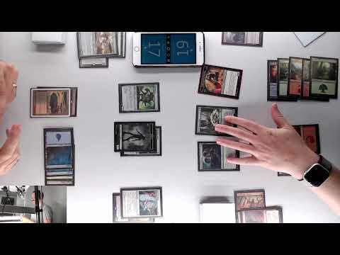 Lucky Paper Cube Gameplay — Grid Drafting Anthony's "Regular Cube", 4C Control vs RG Midrange