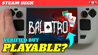 Balatro on the Steam Deck - Is is Playable?