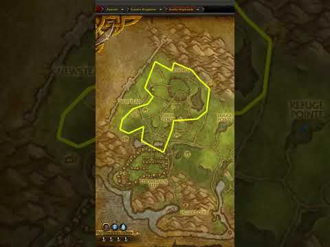 Arathi Highlands Goldthorn Farming location