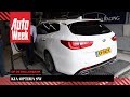 Kia Optima SW 1.7 CRDi Op de Rollenbank