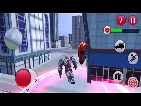 Ambulance Robot Car Transform - transform robots superhero - Robot battle