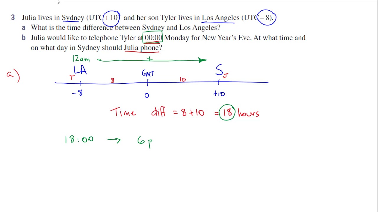 How to Calculate Time Difference - Exercise 11E