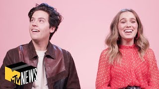 Cole Sprouse & Haley Lu Richardson Reveal Their 1st Impressions Of Each Other | MTV News video