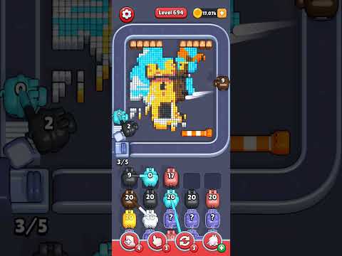 Pixel Flow Level 694 Walkthrough