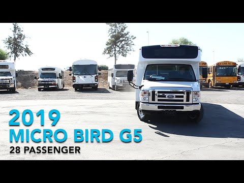 A-Z Bus Sales - 2019 Micro Bird G5 Shuttle Bus - 28 Passenger