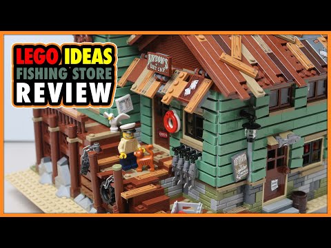 LEGO Ideas Old Fishing Store Review! Good or Great? (21310)