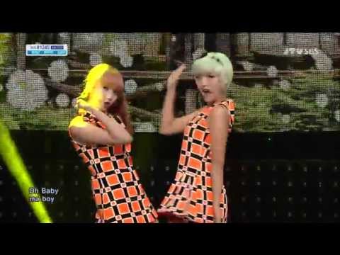 Hello Venus  Do You Want Some Tea  @ SBS Inkigayo