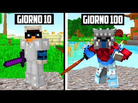 SOPRAVVIVO 100 GIORNI NEL MONDO PIÙ DIFFICILE DI MINECRAFT - KENDAL