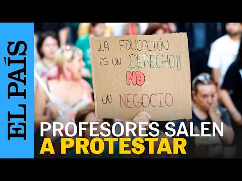 Así ha sido la MANIFESTACIÓN de la ‘marea verde’ para defender la educación pública | EL PAÍS