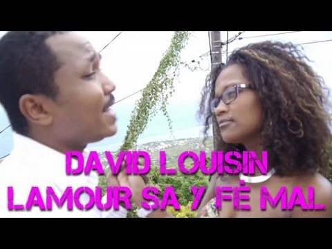 David Louisin - Emanuelle Ivara - Lamour sa y fé mal - Clip Officiel - 974Muzik