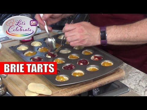 Brie Tarts - Mini Tart Appetizers | Lets Celebrate TV