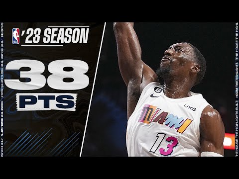 Bam Adebayo 38 PTS 12 REB Full Highlights vs Wizards 🔥
