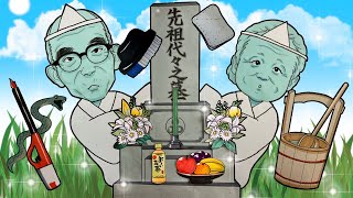 【paperdiy】【making】Let's go to Hakamairi🪦#making#asmr＃handmade