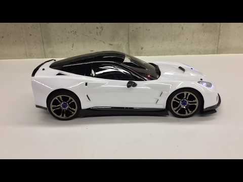 Killerbody corvette with light kit, Traxxas XO-1 part 2