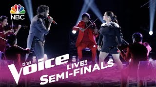 The Voice 2017 Brooke Simpson &amp; Davon Fleming - Semifinals: &quot;Earned It&quot;
