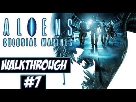Aliens: Colonial Marines - Walkthrough Ep.7 w/Angel - Sewers!