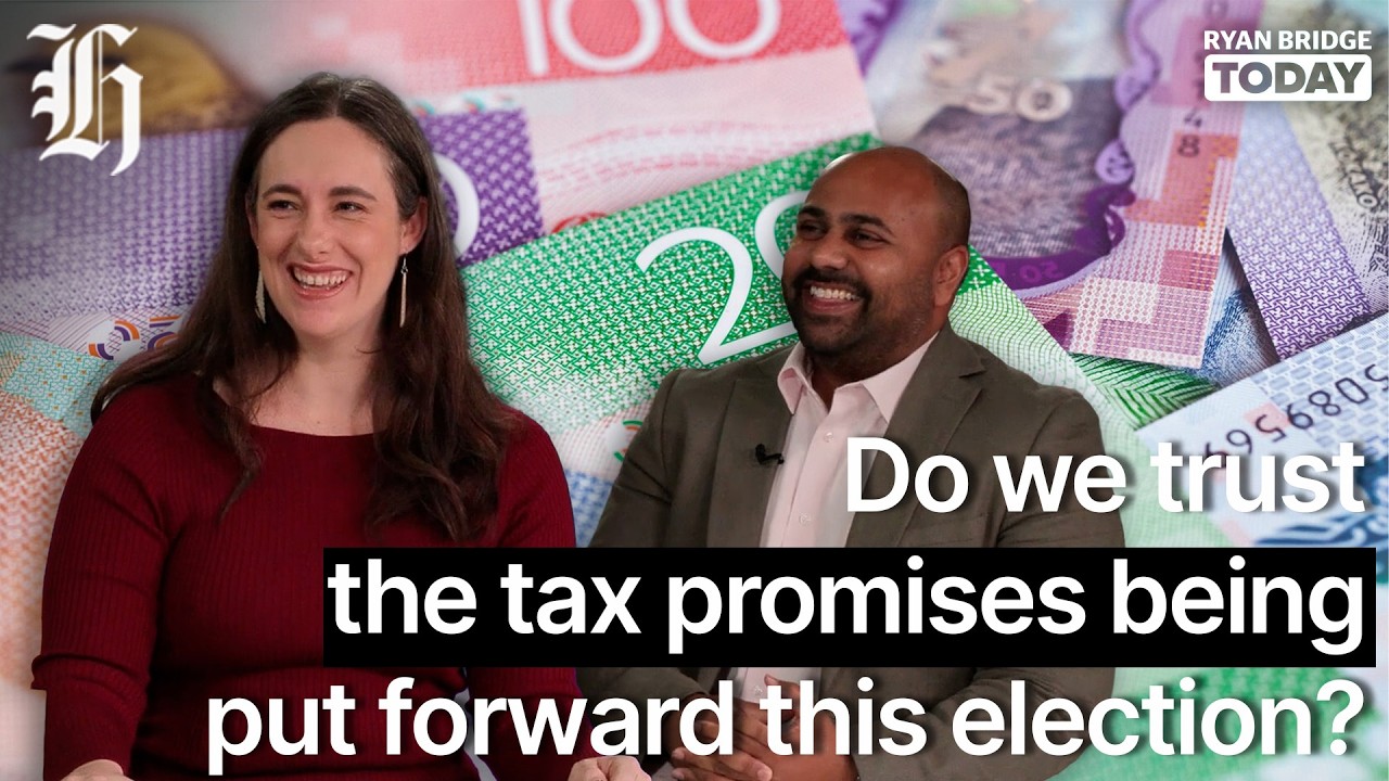 Do we trust the tax promises being put forward this election? | Ryan Bridge TODAY