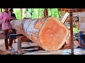 Sawming A White Pine Log Too Big For My Sawmill