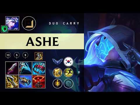 Ashe ADC vs Xayah - KR Diamond Patch 26.03