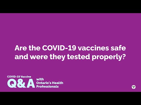 COVID-19 Vaccine Q&A: Were vaccines tested properly?