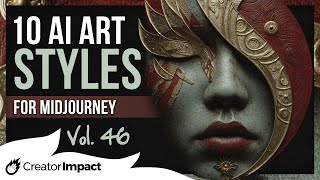 10 TRANSFORMATIVE AI Art/Midjourney Prompts Styles & Phrases: Vol 46