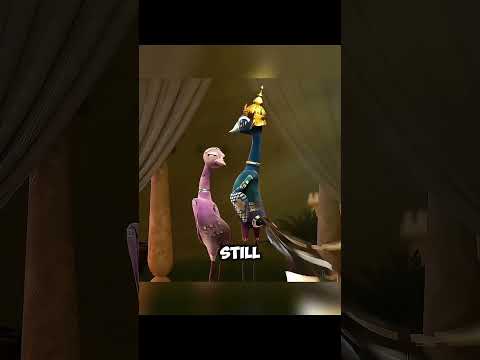 الطاووس و ذيله