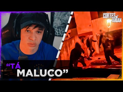 ARUAN REAGE A FUI PEGO PELOS CAPANGAS NA LENDA DO BARÃO (CAÇADORES DE LENDAS-ELITE) -Cortes do Aruan