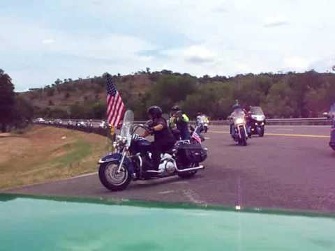 20090718 - SPC Joshua R. Farris, KIA - Arrival At Miller Creek Cemetery