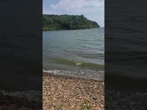 The Beaches on Kentucky Lake are really rock beaches and not sand