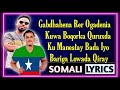 Ilkacase Qays Ft Axmed Jibiye||OGADENIA||Official Music Lyrics 2021