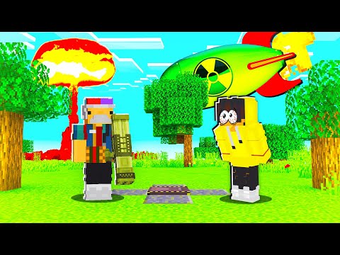 ATOMIC BOMB VS SAFE SHELTER! ☢️ - MINECRAFT