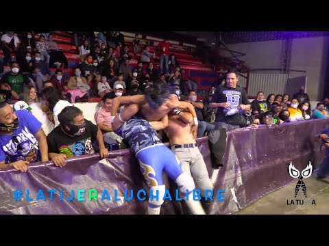 Sol y X Devil Vs Tío Korton y Mc Wuero Vs Ikaro y Fugaz triangular de Producciones Ave