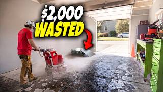My Garage Floor Makeover Was A Disaster! Don't Do This!