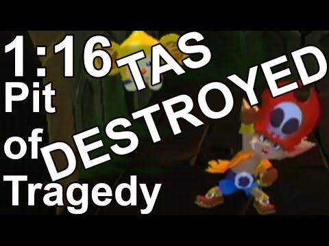 [Tied WR] 1:16 Pit of Tragedy Zack & Wiki Speedrun