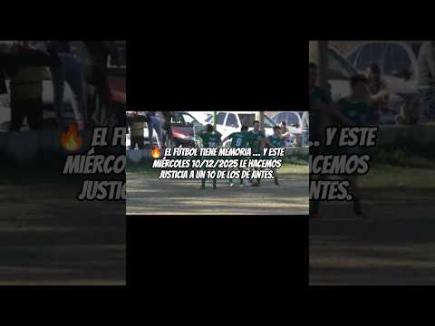 EL ÚLTIMO 10 DE COLONIA MARINA 🔟⚽✅ #futbol #argentina #jugador #homenaje #cordoba #entrenador