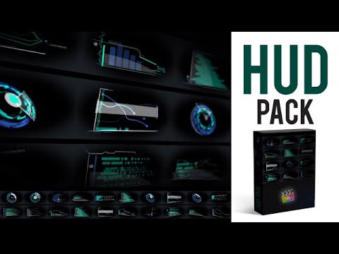 HUD Elements Pack Final Cut Pro Templates