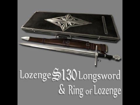 Skyrim Mods - Lozenge S130 Longsword