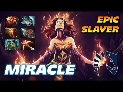 MIRACLE LINA EPIC SLAYER - Dota 2 Pro Gameplay