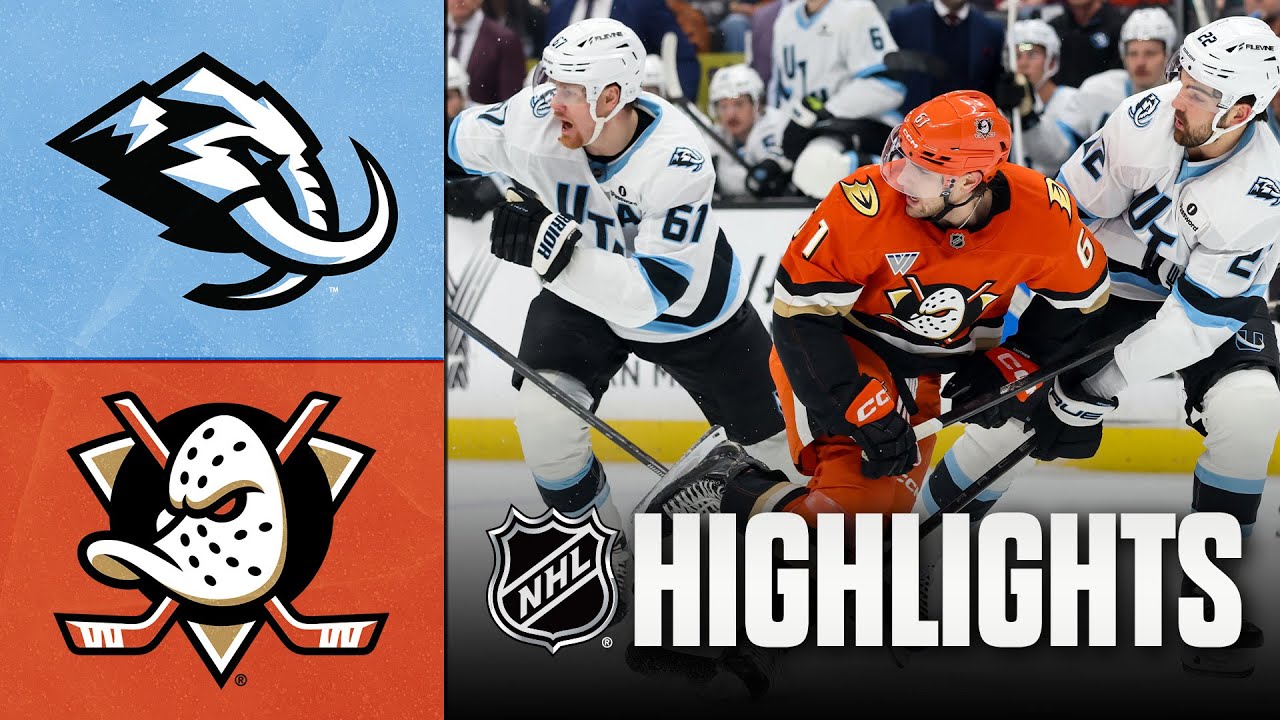 Mammoth vs. Ducks | NHL Highlights | December 03, 2025