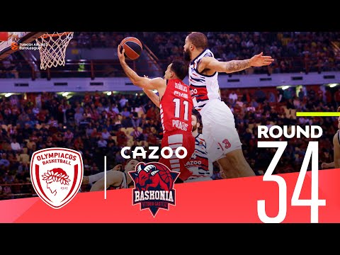 Olympiacos clinches first place! |  Round 34, Highlights | Turkish Airlines EuroLeague