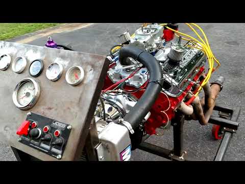 454 big block Chevy slightly rough idle