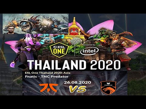 Fnatic vs TNC - Raven (Slark) Intense Game 3 with Rampage! ESL ONE Thailand ASIA Online 2020