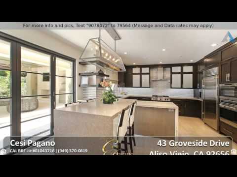 Priced at $1,499,900 - 43 Groveside Drive, Aliso Viejo, ca 92656